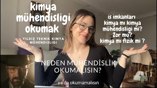 KİMYA MÜHENDİSLİĞİ OKUMAK  YTÜiş imkanlarıyurt dışı [upl. by Htennaj719]