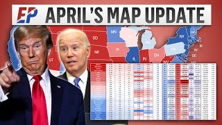 Six States Shift in LATEST FORECAST for the 2024 Presidential Map [upl. by Ennaeed]