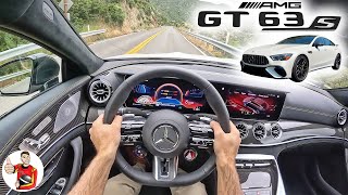 The 2023 MercedesAMG GT63 S Doesn’t Need Your Approval to Rock POV Drive Review [upl. by Sukey772]