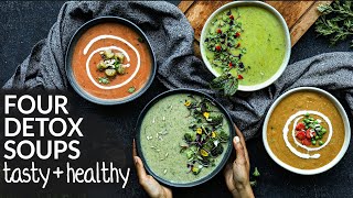 4 Healthy Soups for Detox  Winter Special  Subah Saraf [upl. by Elehcin]