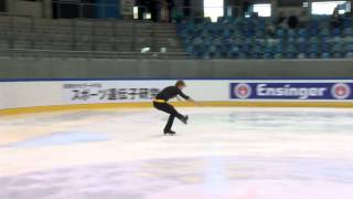 ISU 2014 Jr Grand Prix Dresden Men Free Skate Niko ULANOVSKY GER [upl. by Kelly561]