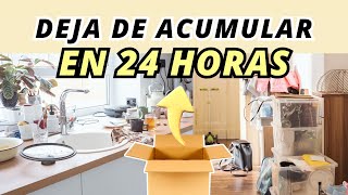 CÓMO ORDENAR TU CASA ENTERA EN 1 DÍA 📦🏡✨ ¡incluso si está MUY desordenada y llena de acumulación ❌😲 [upl. by Arimahs]