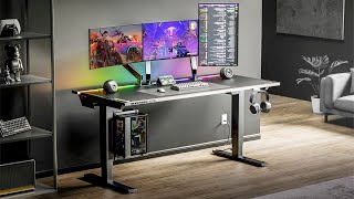 Best Gaming Desk 2024  Top Desks for Gaming 2024 [upl. by Adyeren630]