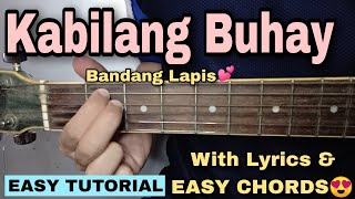 Kabilang Buhay Guitar Tutorial  Bandang Lapis EASY CHORDS [upl. by Leivad]