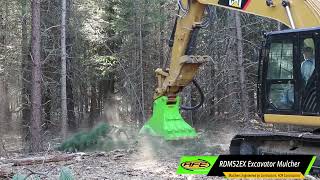 AFE Forestry Excavator Disc Mulchers Engineered by Contractors FOR Contractors [upl. by Amandy]