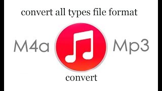 m4a to mp3 convert all types of format HINDI [upl. by Aissilem]