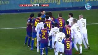 El Clasico  Real Madrid vs Barcelona  Most Heated Moments  Fights Brawls Fouls [upl. by Nwaf]