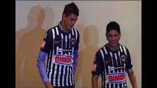 Presentación en Rayados de Othoniel Arce y Angel Reyna con Rayados rumbo al Clausura del 2012 [upl. by Rennoc162]