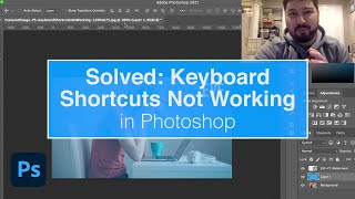 Solved Photoshop Keyboard Shortcuts Not Working [upl. by Reiniar]