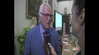 Intervista al Presidente Eugenio Santoro al TG4  Premio Eccellenza in Sanità 2024 [upl. by Eivi]