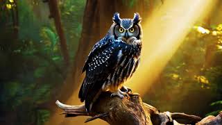 quotNight Vision A Majestic Owls Evening Adventurequot [upl. by Ytissahc818]