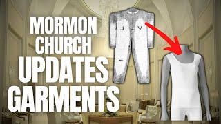 The Mormon Church Updates Their Temple Garments [upl. by Nahtnoj]