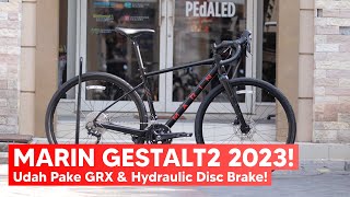 Marin Gestalt2 2023 Udah pake GRX amp Hydraulic Disc Brake [upl. by Aneelad785]