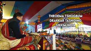 DUNGSEY GARAB RINPOCHE  THROEMA TSHOGBUM IN SIKKIM [upl. by Mayer]