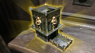 Space Marine Dice Tower 3D Printed Warhammer 40k [upl. by Regazzi]