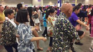 Bon Dance at the Okinawan Festival [upl. by Eintruoc]