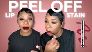 I tried the viral peel off lip stain [upl. by Bow]