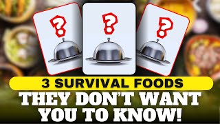 Stockpile ONLY 3 FOODS to Stay ALIVE – Why These are ALL You NEED [upl. by Divaj687]