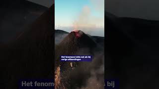 De bekende vulkaan Etna spuwt weer vuur [upl. by Margi]