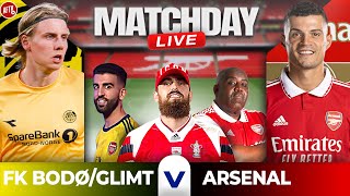 FK BodøGlimt vs Arsenal  Match Day Live [upl. by Lacsap]