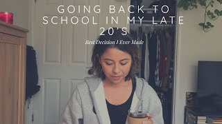 Going Back To College In My Late 20s  Best Decision I Ever Made [upl. by Levy406]