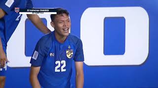 Supachai Jaided 23’ vs Singapore AFF Suzuki Cup 2018  Group Stage [upl. by Ahsiekim]