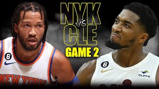 Cleveland Cavaliers vs New York Knicks Full Game 2 Highlights  202223 NBA Playoffs [upl. by Julissa]