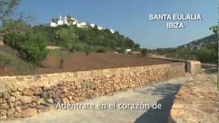 Santa Eulalia del Rio  Ibiza  Spain  Walk About Audio Video [upl. by Adliwa]