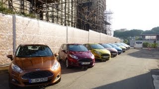 Ford Fiesta 2013 Farben in Rom DE [upl. by Ahcurb]