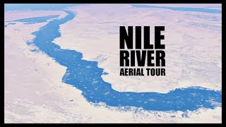 Nile River aerial view  Nile River virtual journey [upl. by Heinrik900]