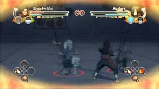 Naruto Storm 3 Hashirama Tobirama amp Hiruzen vs Madara Anbu Itachi amp PTS Sasuke 3 rounds [upl. by Brocklin992]