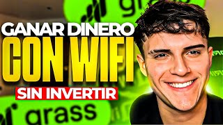 Como Ganar Dinero GRATIS por Usar Wifi  Airdrop Grass [upl. by Alsi]