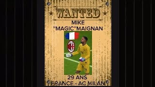 Ballon dOr 2024  Mike Maignan AC Milan remporte le Trophée Yachine du meilleur gardien [upl. by Assirt489]