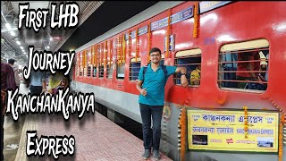 LHB Inaugural Kanchan Kanya Express Journey at 130 Kmph [upl. by Naened]