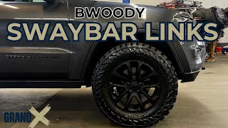 BWoody Jeep Grand Cherokee WK2 Sway Bar Links [upl. by Colt]