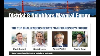 District 8 Neighbors Mayoral Forum [upl. by Notreb]