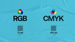 RGB vs CMYK  72 DPI vs 300 DPI  Explained [upl. by Kissiah]