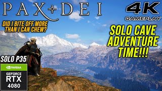 Pax Dei How Not To Solo A Wolf Cave RTX 4080 4K Solo Gameplay P35 [upl. by Gairc]