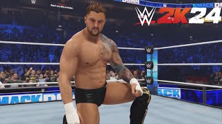 WWE 2K24  Karrion Kross Entrance Signature Finisher Victory [upl. by Etan855]