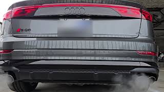 2024 Audi SQ8 cold start [upl. by Gates]