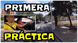 ⛔️Mi ALUMNA se ENFRENTA a su PRIMERA PRÁCTICA de CONDUCIR🚗🚗💨💨 [upl. by Cummine]