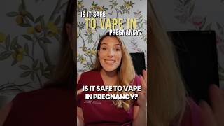 Is it safe to vape in pregnancy youtubeshorts pregnancy [upl. by Jerome]