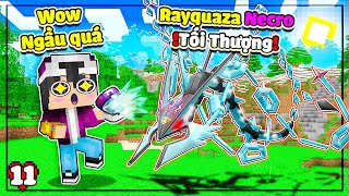 MINECRAFT PIXELMON SIÊU CẤP  TẬP 11  LỘC ĐẠI CHIẾN RAYQUAZA NECRO TỐI THƯỢNG CỰC NGẦU VÀ CÁI KẾT🤩🐉 [upl. by Euqinom]