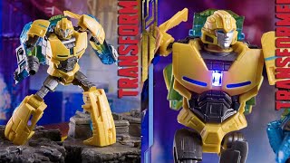 New Transformers One Energon Glow Bumblebee action figure in hand images by Iamnofire [upl. by Auqenwahs]