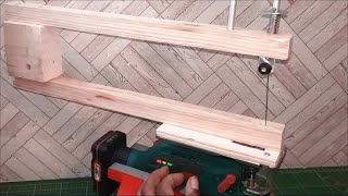 Amazing ideas  How to convert an electric curved saw into an electric jigsaw [upl. by Raynor]