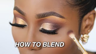 HOW TO APPLY EYESHADOW FOR BEGINNERS  DETAILED amp CLOSE UP  BEGINNER FRIENDLY [upl. by Hanley733]