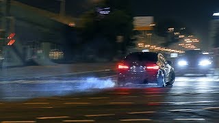 Nightmare Mercedes amp BMW M3 F80 CRAZY DRIFT Moscow [upl. by Gordan765]