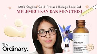 Review The Ordinary 100 Organic Cold Pressed Borage Seed Oil l Skin care [upl. by Akehsay98]