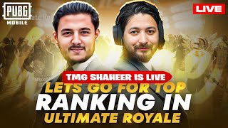 RANK 6 DONE IN ULTIMATE ROYALE  TMG MARKHOR  TMG SHAHEER IS LIVE [upl. by Gustavo]