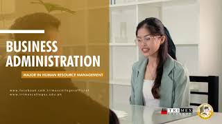 TRIMEX COLLEGES Business Administration Ad CBA [upl. by Pacifa]